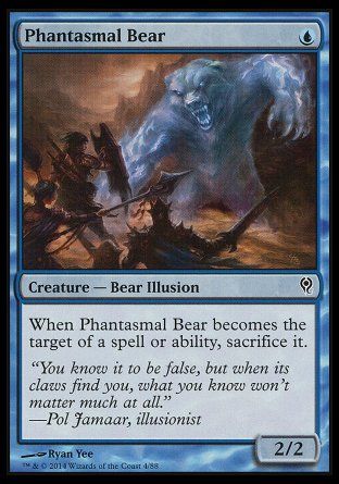Phantasmal Bear (Jace vs. Vraska) Trading Card