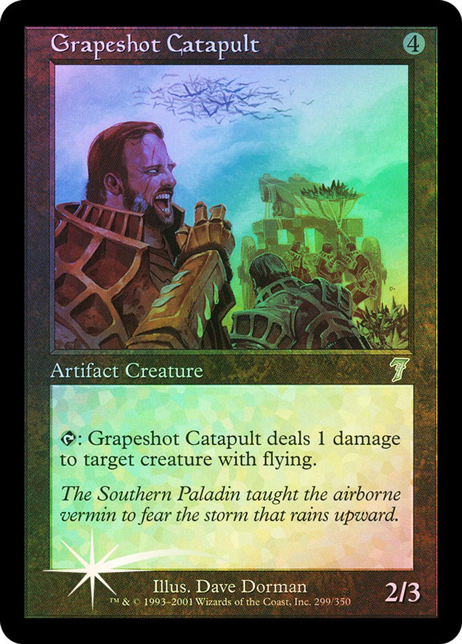 Grapeshot Catapult (7th Edition - Foil) Trading Card