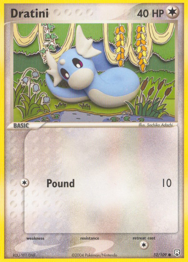 Dratini (52/109) - Team Rocket Returns Pokémon Card