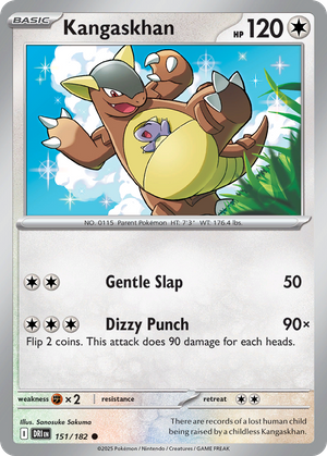 Kangaskhan (151/182) - Destined Rivals (Reverse Holo)