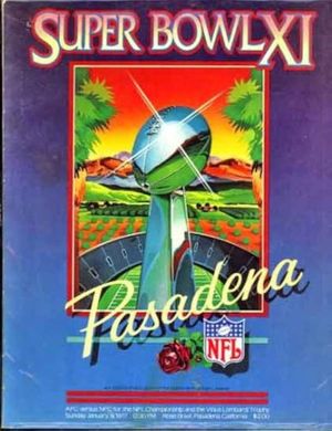 Super Bowl XI Game Program #11