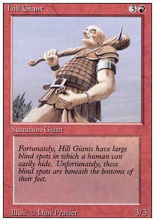 Hill Giant (Revised Edition) Trading Card