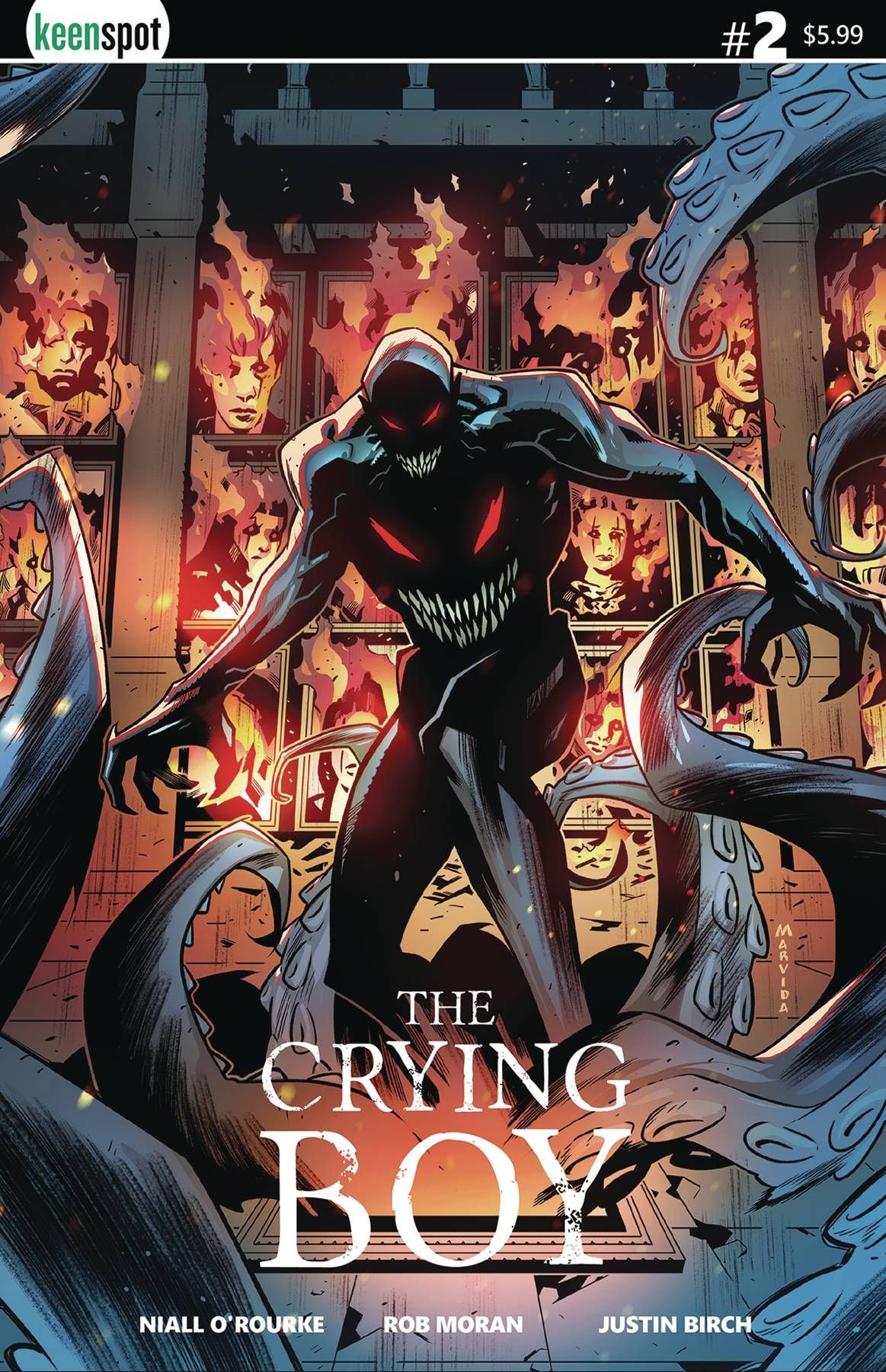 Crying Boy #2 Comic
