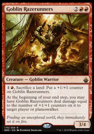 Goblin Razerunners (Battlebond) Trading Card