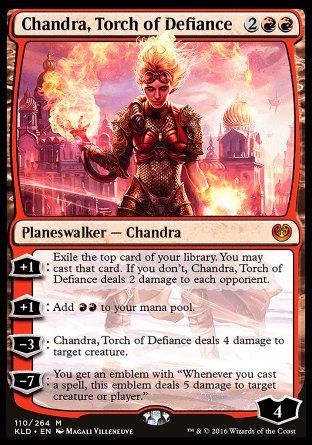 Chandra, Torch of Defiance (Kaladesh) Trading Card