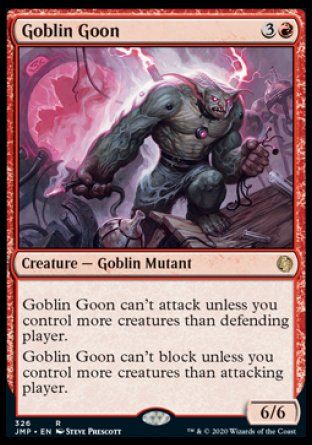 Goblin Goon (Jumpstart) Trading Card