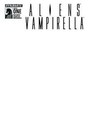 Aliens / Vampirella #1 (Cover B Blank Authentix)