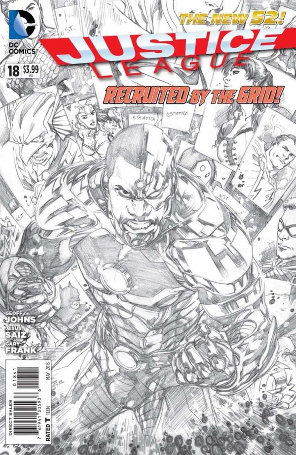 Justice League #18 (Sketch Cover)