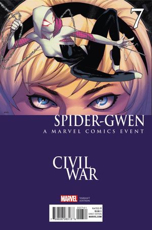 Spider-Gwen #7 (Civil War Variant)