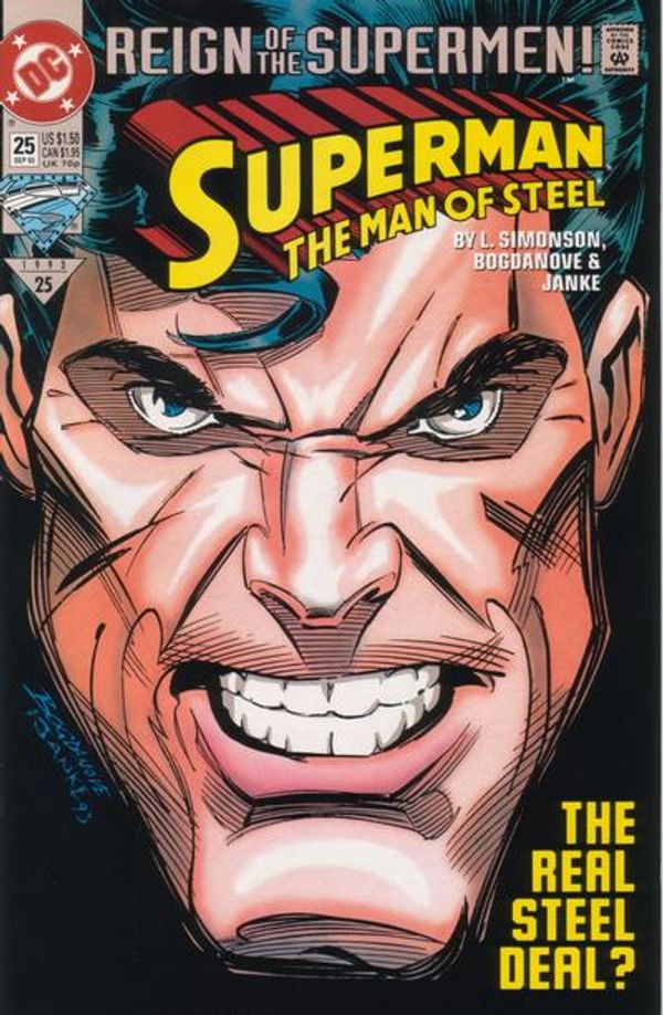 Superman: The Man of Steel #25