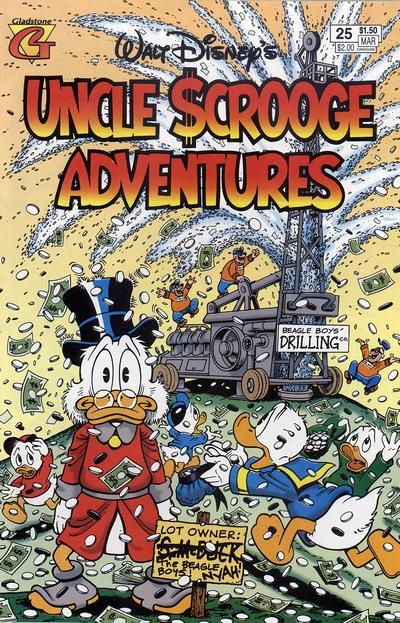 Walt Disney's Uncle Scrooge Adventures #25 Comic