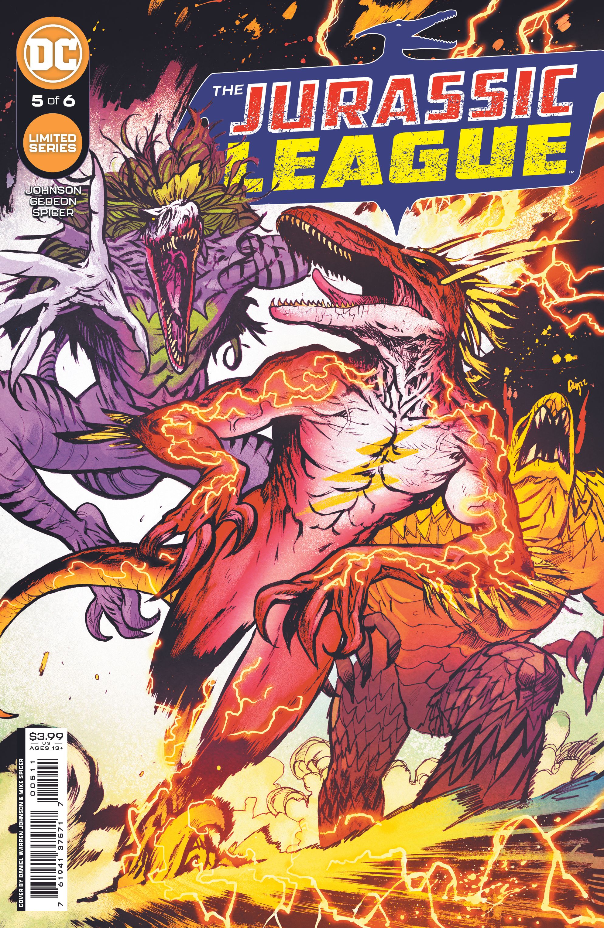 Jurassic League #5 Comic