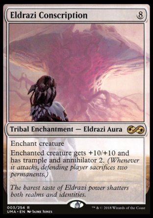 Eldrazi Conscription (Ultimate Masters) Trading Card