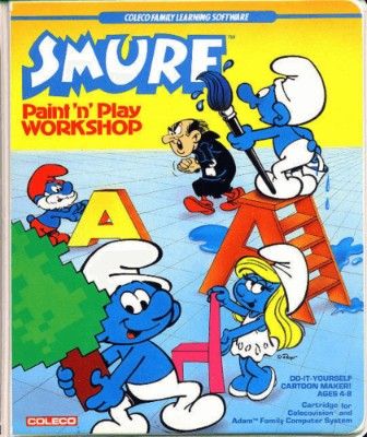 Smurf: Paint 'N Play Workshop Video Game