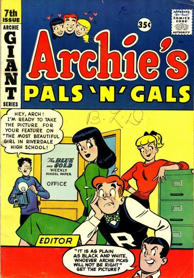 Archie's Pals 'N' Gals #7 Comic