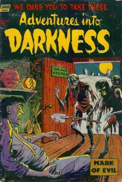 Adventures into Darkness #8 Comic