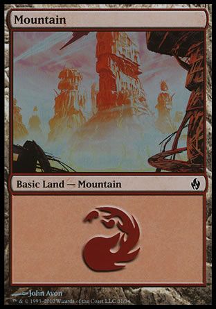 Mountain (Premium Deck Series: Fire and Lightning) Trading Card