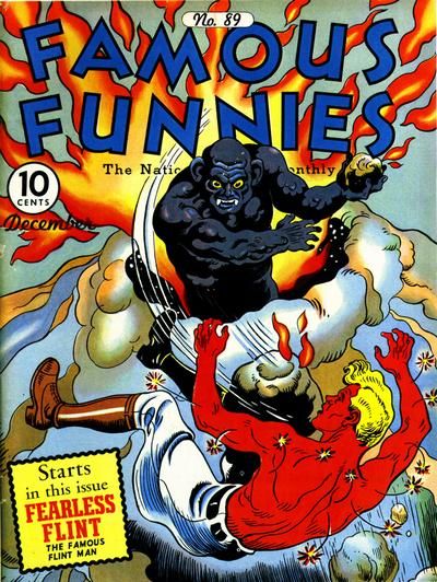 Famous Funnies #89 Comic