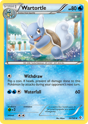 Wartortle (30/149) - Boundaries Crossed