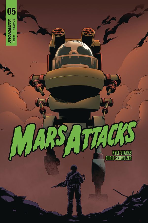 Mars Attacks #5 (Cover B Coleman)