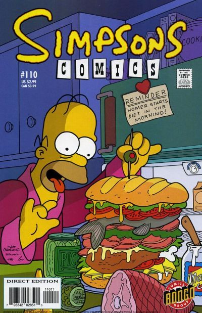 Simpsons Comics #110 Comic