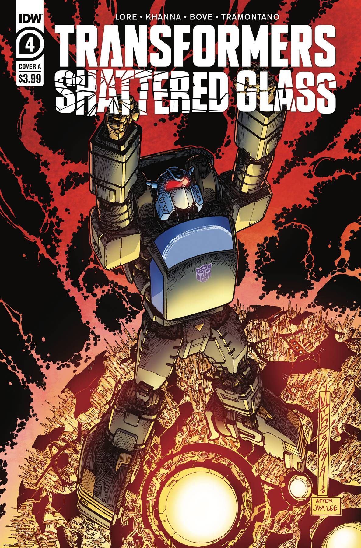 Transformers Shattered Glass #4 Comic