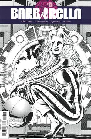Barbarella #6 (Cover H 30 Copy Jaime B&w Cover)