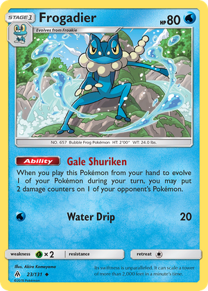 Frogadier (23/131) - Forbidden Light