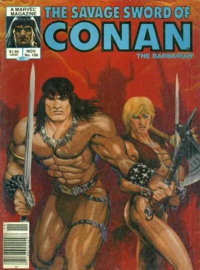 The Savage Sword of Conan #106 Comic