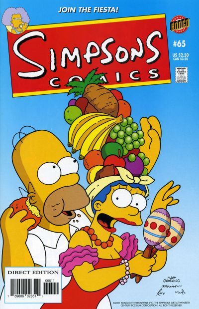Simpsons Comics #65 Comic