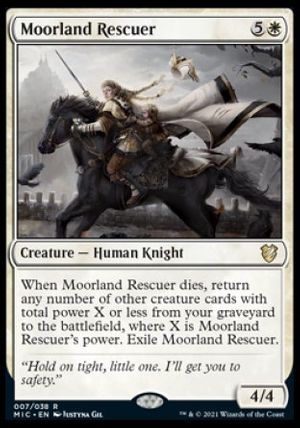 Moorland Rescuer (Innistrad Midnight Hunt Commander Decks)