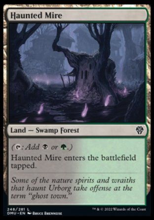 Haunted Mire (Dominaria United) Trading Card