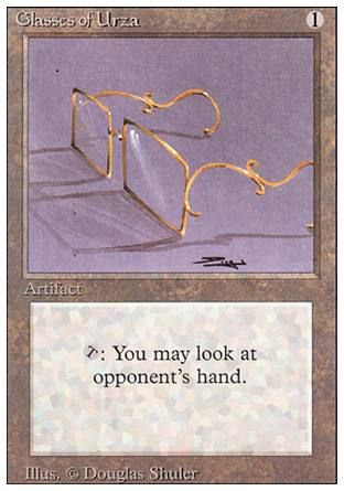 Glasses of Urza (Revised Edition) Trading Card