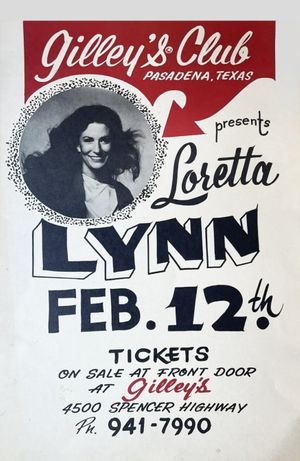Loretta Lynn Gilley's Club 1977
