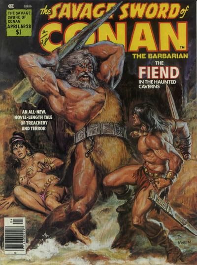 The Savage Sword of Conan #28 Comic