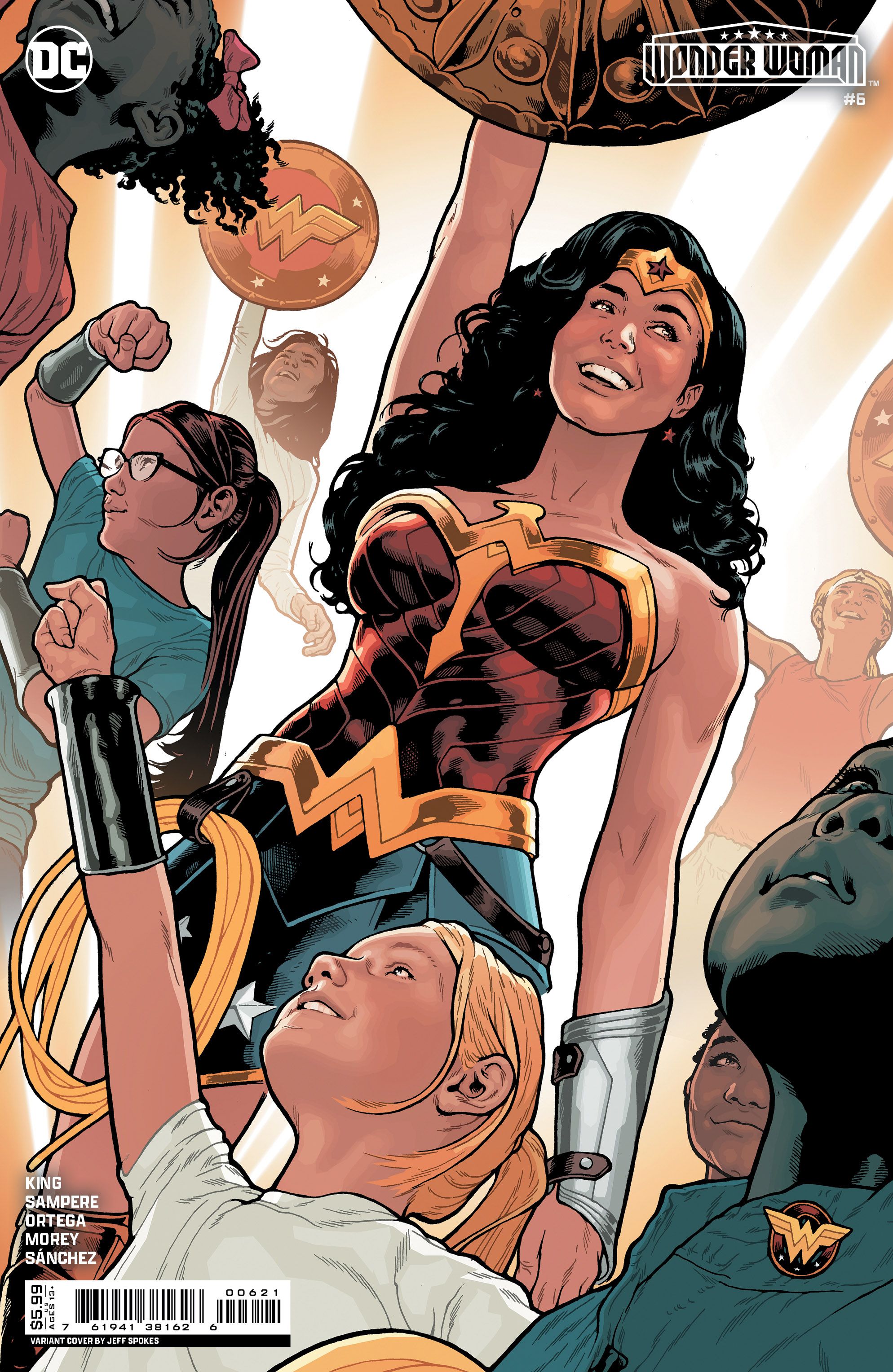 Wonder Woman #6 (Cvr B Jeff Spokes Card Stock Variant) Comic