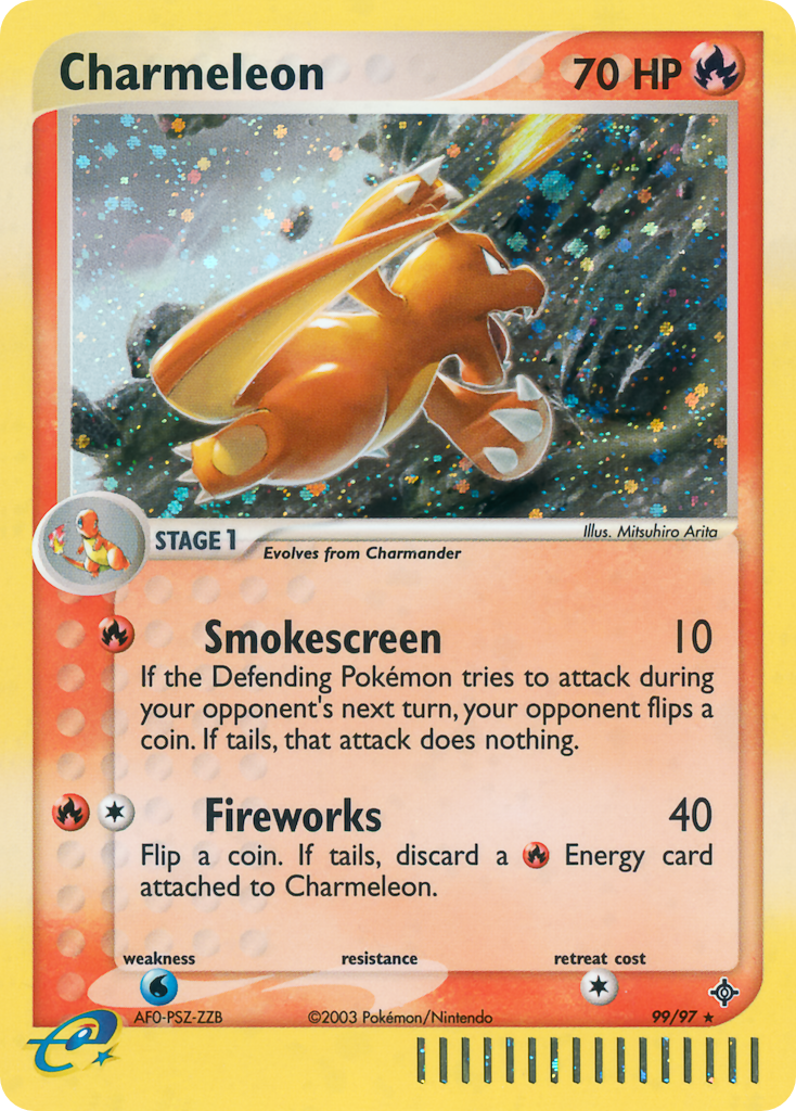 Charmeleon (99/97) - Dragon Pokémon Card