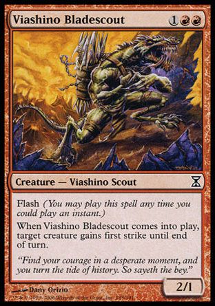 Viashino Bladescout (Time Spiral) Trading Card