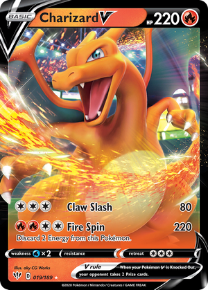 Charizard V (19/189) - Darkness Ablaze