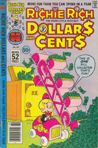 Richie Rich Dollars and Cents #89 Comic
