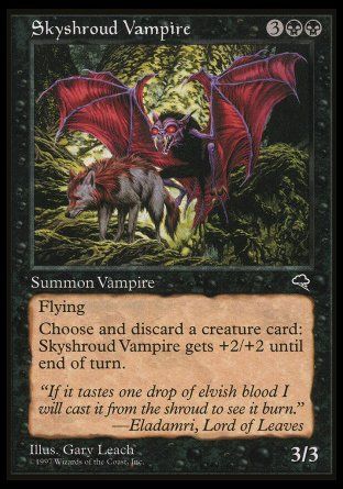 Skyshroud Vampire (Tempest) Trading Card