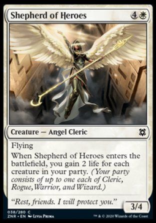 Shepherd of Heroes (Zendikar Rising) Trading Card