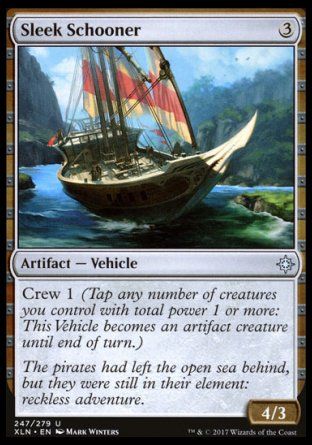 Sleek Schooner (Ixalan) Trading Card