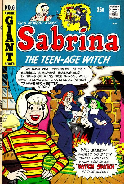 Sabrina, The Teen-Age Witch #6 Comic