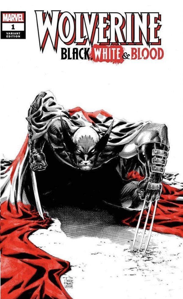 Wolverine: Black White & Blood #1 (Tan Variant Cover)