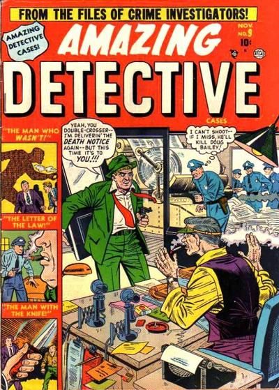 Amazing Detective Cases #9 Comic