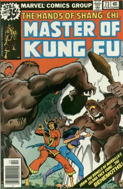Master of Kung Fu #73 Comic