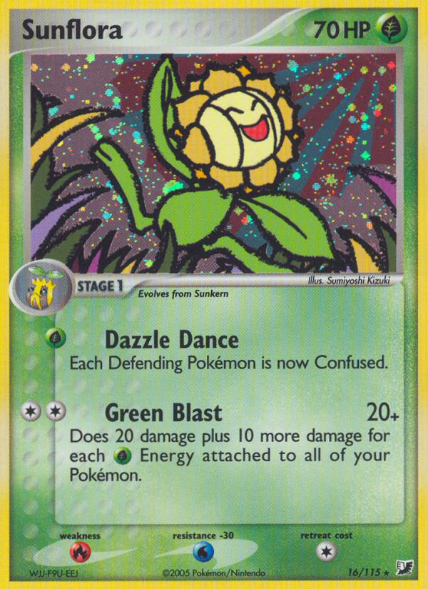 Sunflora (16/115) - Unseen Forces Pokémon Card