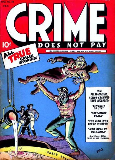 Crime Does Not Pay #32 Comic