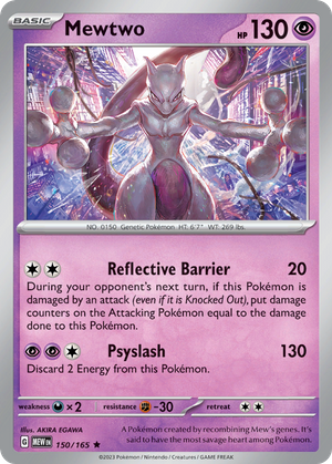 Mewtwo (150/165) - 151